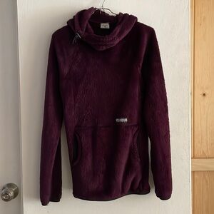 Melanzana fuzzy hoodie